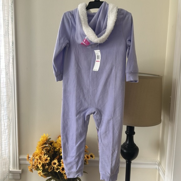 Frozen Elsa and Anna one piece costume/pajamas Size 4. NWT. - Picture 2 of 8